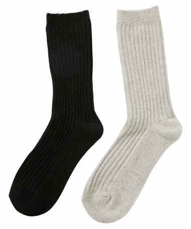 2-pack rib sokken