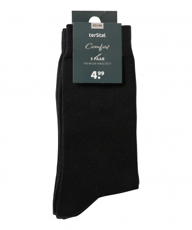 3-pack sokken comfort