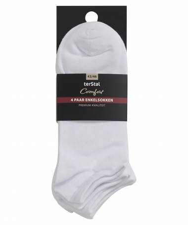 4-pack sneakersokken