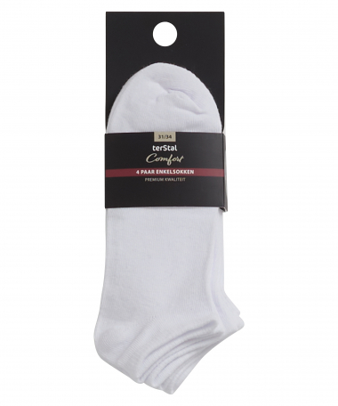 4-pack sneakersokken