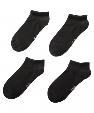 4-pack enkelsokken