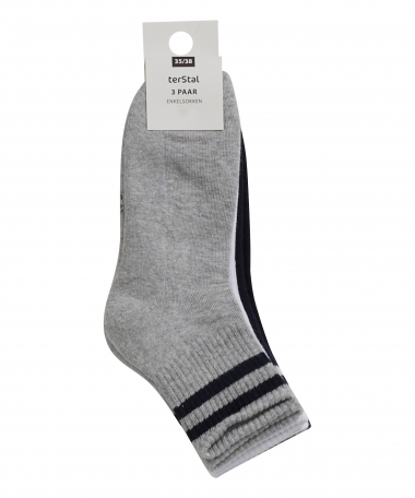 3-pack sportieve sokken