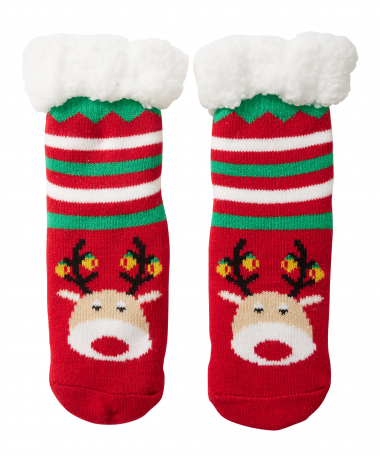 antislip huissokken kerst kids