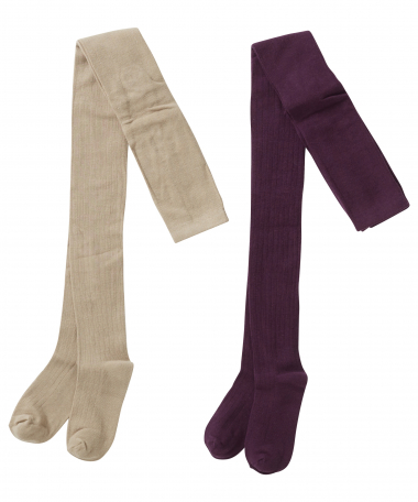 2-pack maillot uni rib