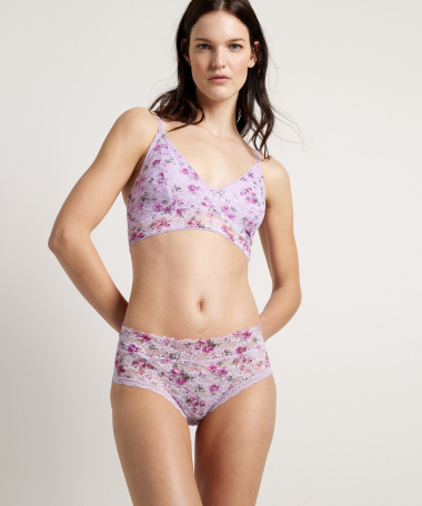 lingerie set bloemen
