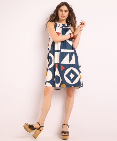 jurk met print