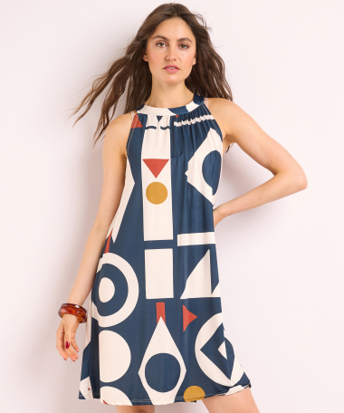 jurk met print