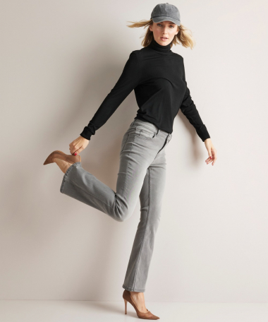 flared fit stretch jeans - noa