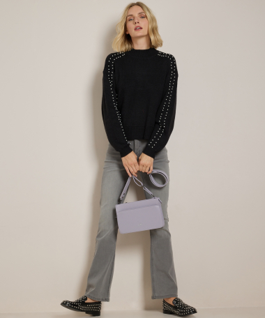 flared fit stretch jeans - noa