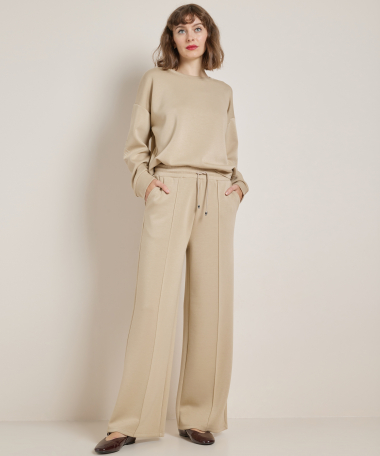 wide fit broek scuba naad