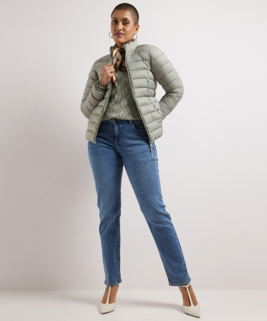 regular fit stretch jeans - mia