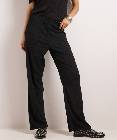 wide fit broek crinckle uni