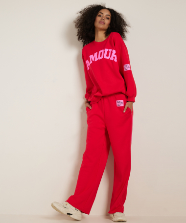 wide fit broek label