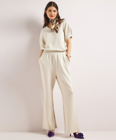 flared fit broek uni