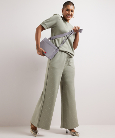 wide fit broek glitters