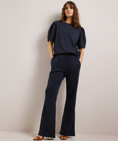 flared fit broek structuur