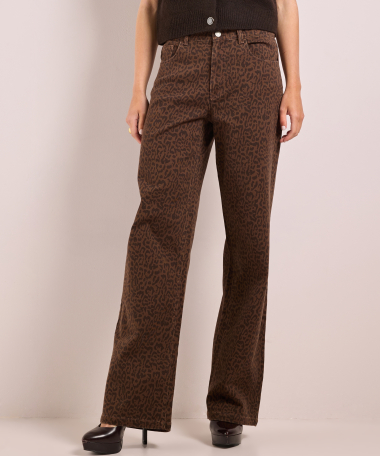 broek met panterprint