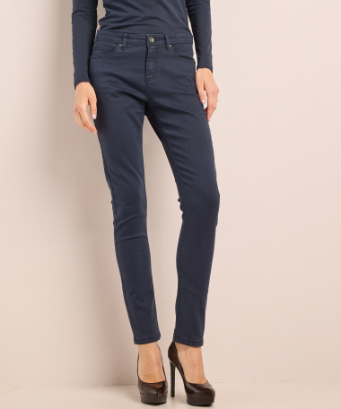slim fit broek twill