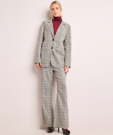 broek met elastische tailleboord