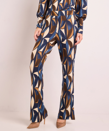 broek met elastische tailleboord
