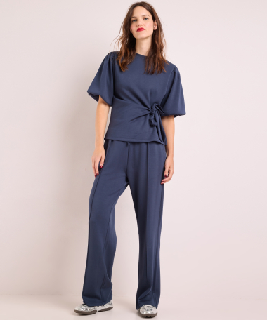 broek met elastische tailleboord