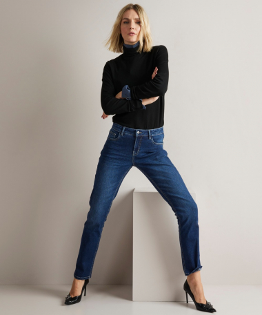 regular fit stretch jeans - mia