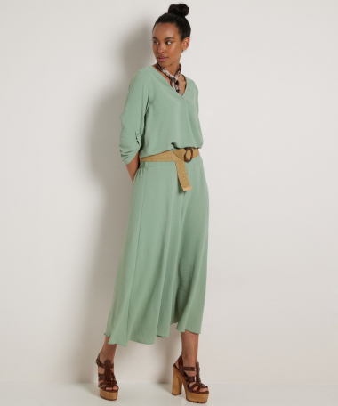 uni wide fit broek brede tailleboord