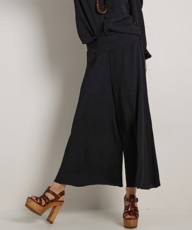 uni wide fit broek brede tailleboord
