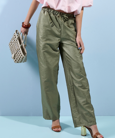satijnen broek