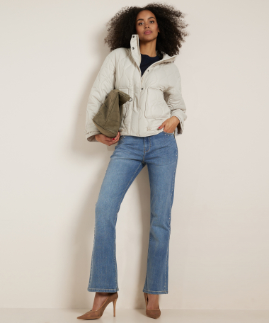 flared fit jeans studs