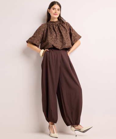 balloon fit broek uni