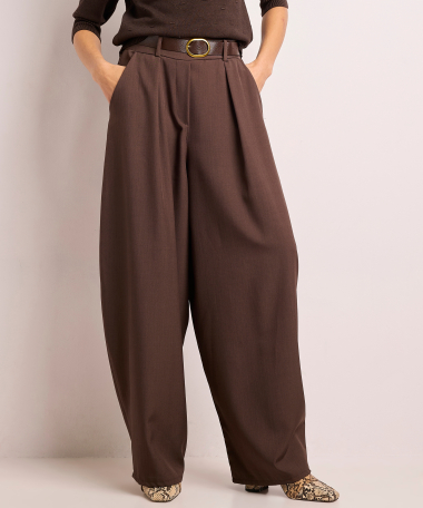 balloon fit broek met riem