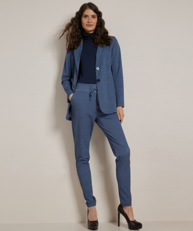blazer met print