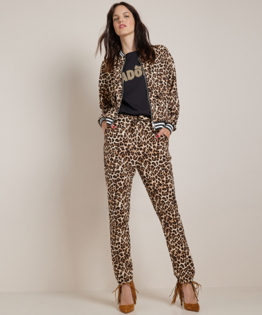 bomber jasje met all-over print
