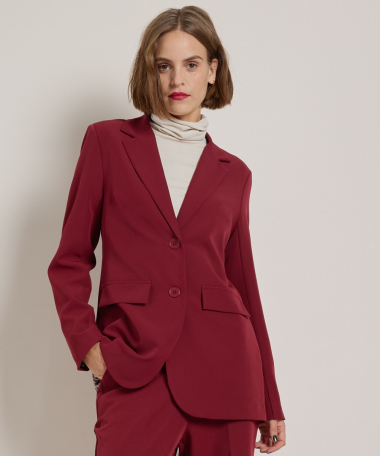 uni blazer panterprint voering
