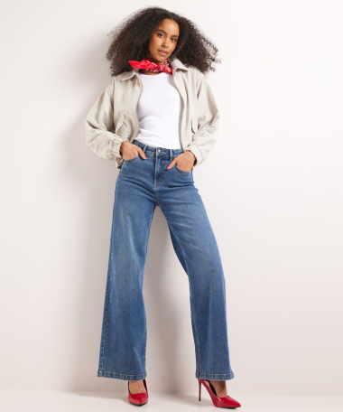 linnenlook bomber jasje