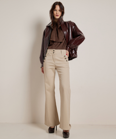 bomberjack lederlook