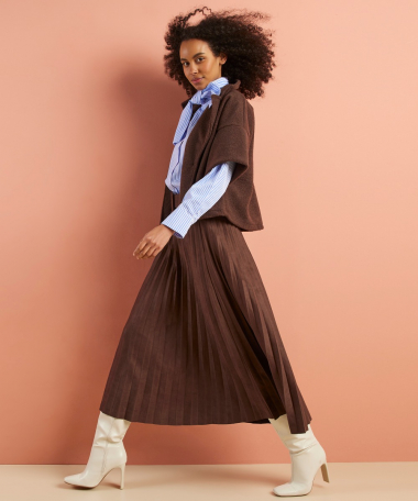 wollook jasje korte mouw