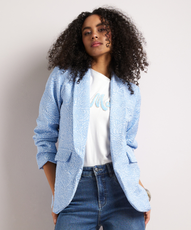 blazer met structuur