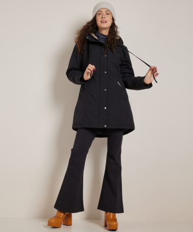 uni parka jas met capuchon