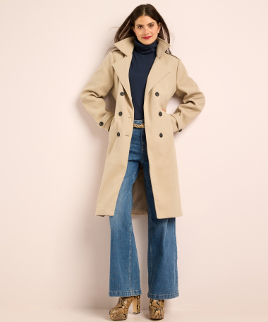 wollook trenchcoat jas