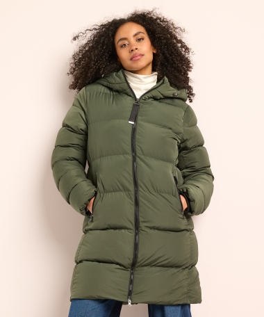 lange jas puffer