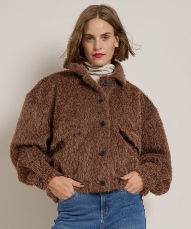 bomber jas harig