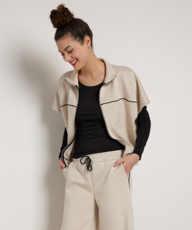 gilet met rits