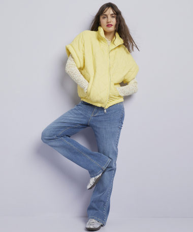 gilet gestept dessin