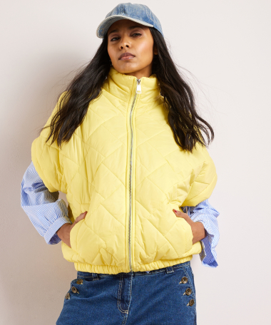 gilet gestept dessin