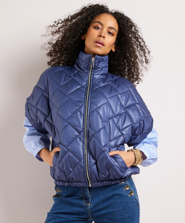 gilet gestept dessin