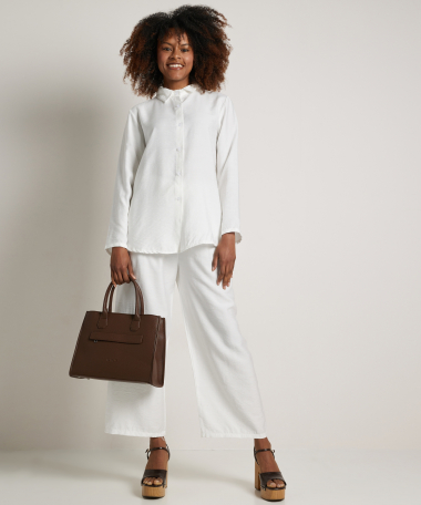 set: lange blouse met broek