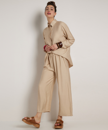set: lange blouse met broek