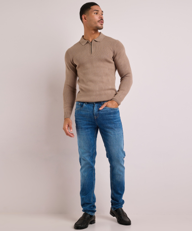 regular fit stretch jeans - liam